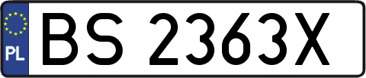 BS2363X