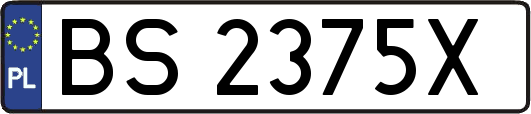 BS2375X