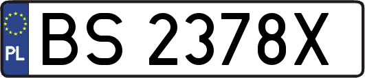 BS2378X