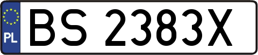 BS2383X