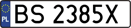 BS2385X