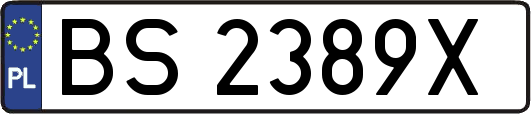 BS2389X