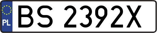 BS2392X