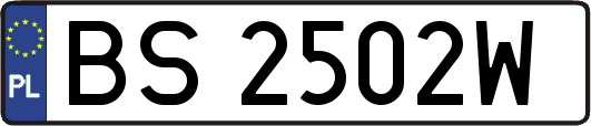 BS2502W