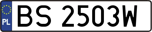 BS2503W