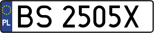 BS2505X