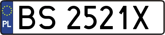 BS2521X
