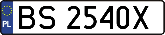 BS2540X