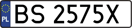 BS2575X
