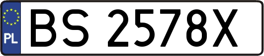 BS2578X