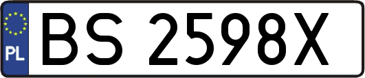 BS2598X