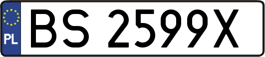 BS2599X