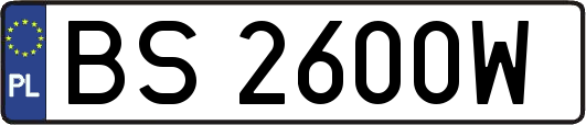 BS2600W