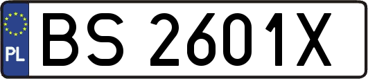 BS2601X