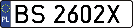 BS2602X