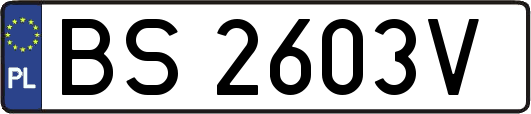 BS2603V