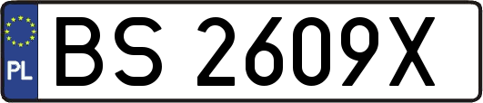 BS2609X