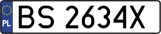 BS2634X
