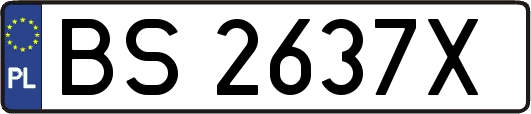 BS2637X