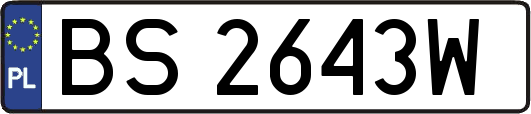 BS2643W