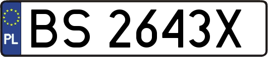 BS2643X