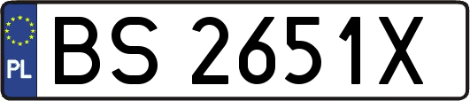 BS2651X