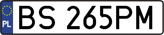 BS265PM
