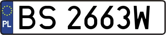 BS2663W