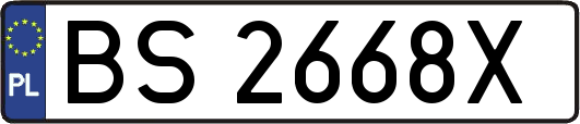 BS2668X