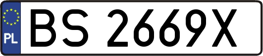BS2669X