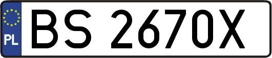 BS2670X