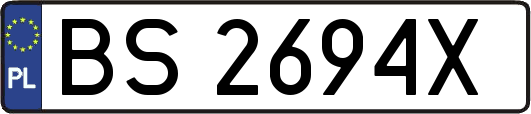 BS2694X