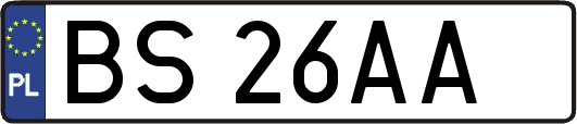 BS26AA