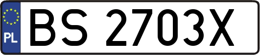 BS2703X