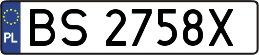 BS2758X