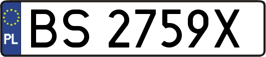 BS2759X