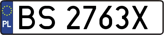 BS2763X