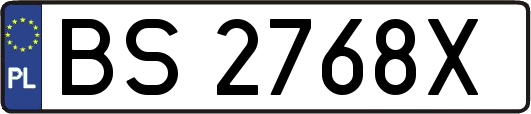 BS2768X