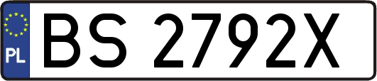 BS2792X
