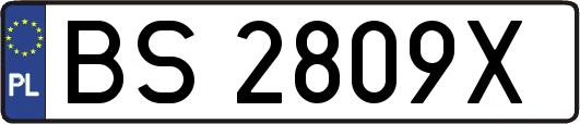 BS2809X