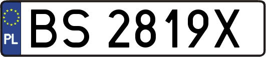 BS2819X