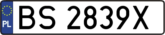 BS2839X