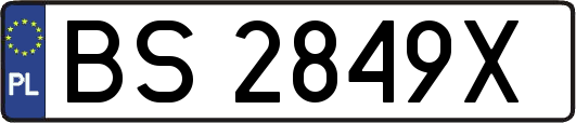 BS2849X