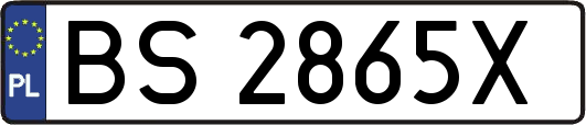 BS2865X