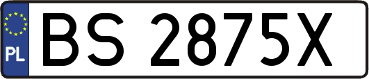 BS2875X