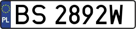 BS2892W