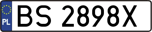 BS2898X
