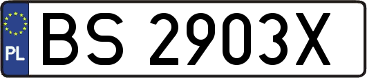 BS2903X