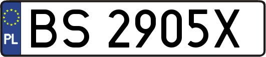 BS2905X