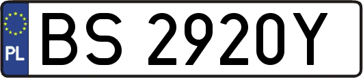 BS2920Y